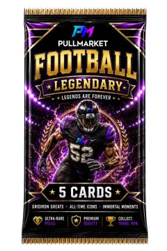 Football Legendary - 5 Cards pack